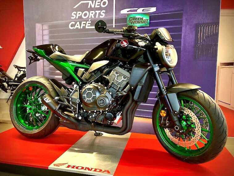 Honda CB1000RA 2023 The Green Hornet Edition