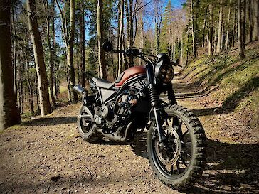 Honda CL500 "EL PREDATOR"