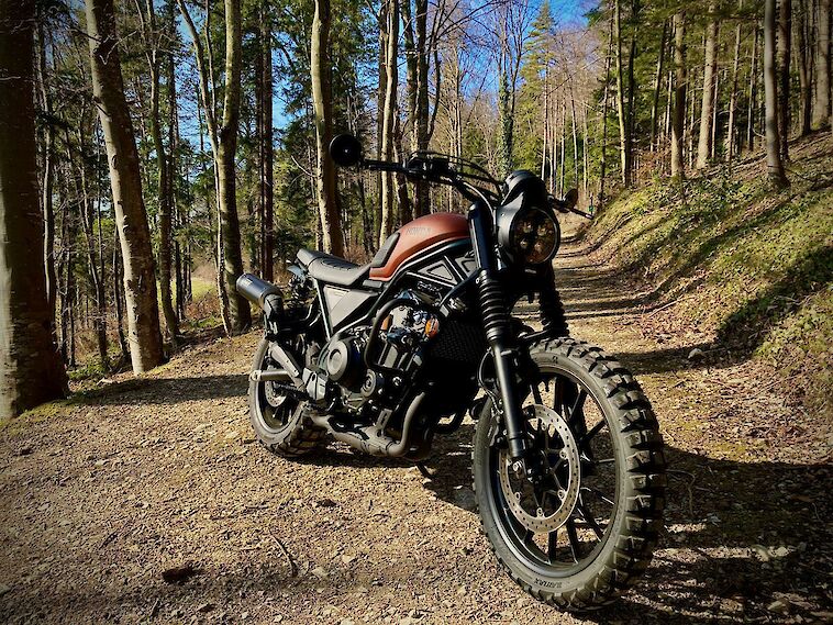 Honda CL500 "EL PREDATOR"